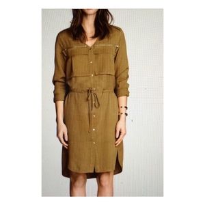 NWT H&M Khaki Utility Dress